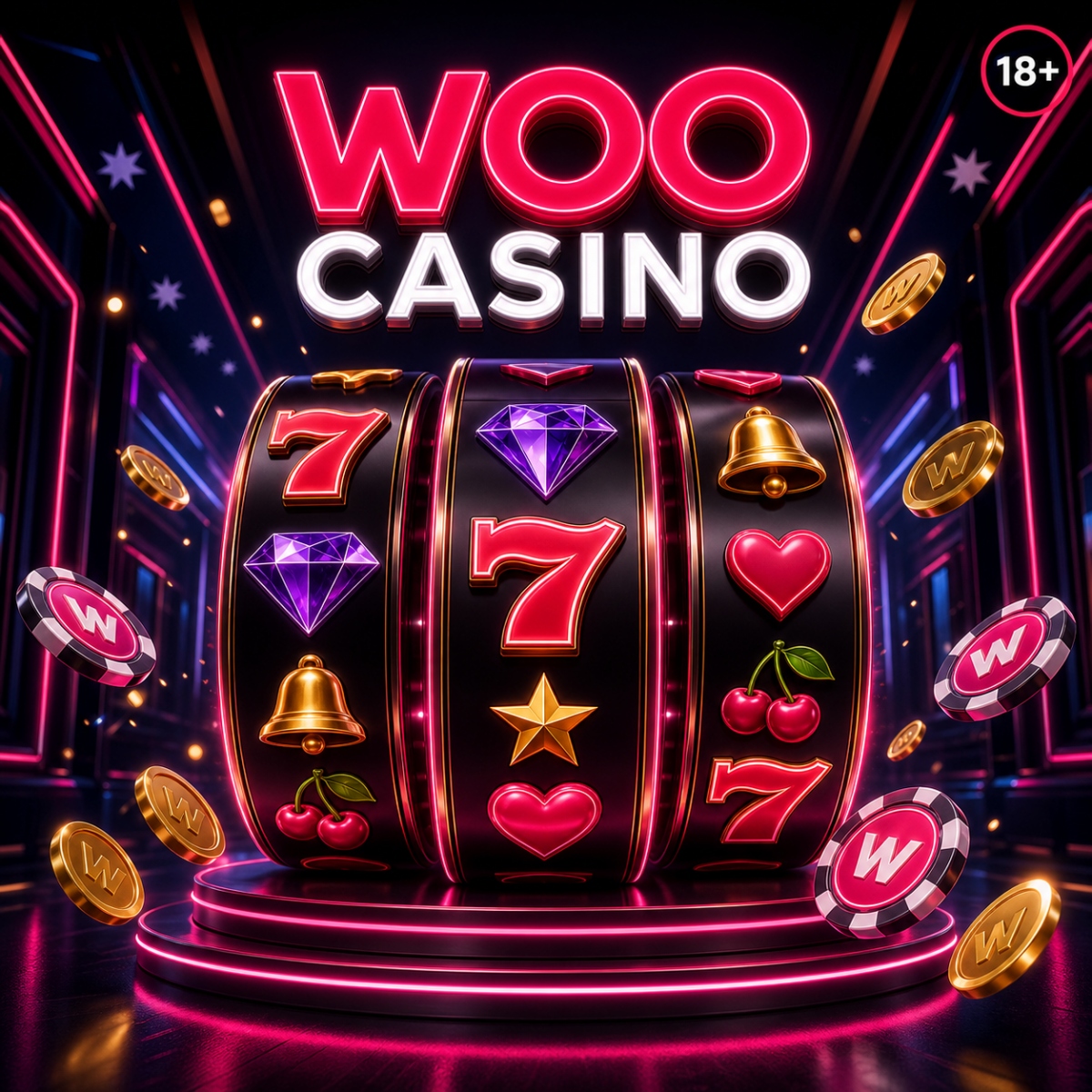 Woo Casino VIP program rewards and cashback bonus